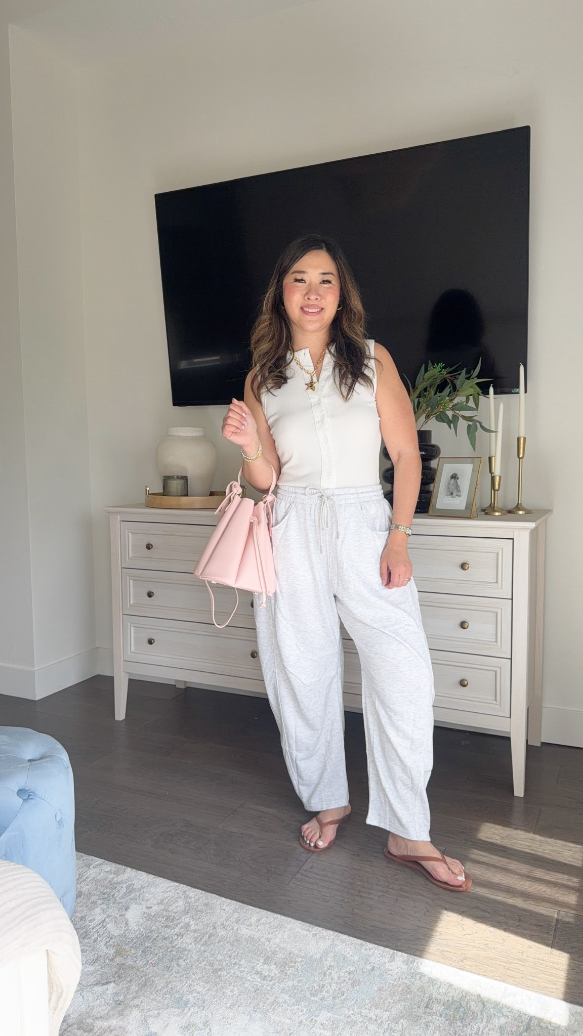 Amazon Spring outfit Size Medium

Barrel sweats, sweatpants, comfy outfit, comfy clothes, loungewear, tcs, affordable fashion, easy ootd 

#LTKSeasonal #LTKmomlife #LTKootd