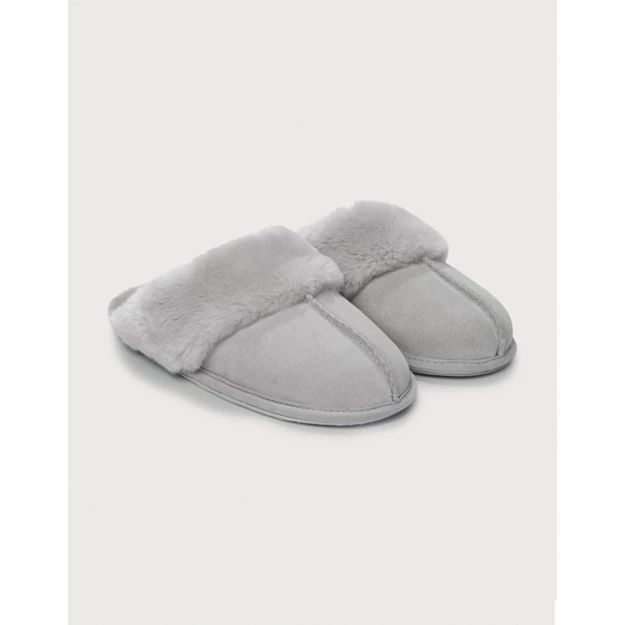 Suede Mule Slippers | The White Company (UK)