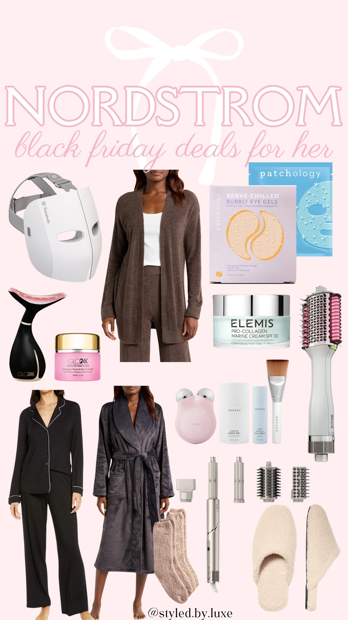 Nordstrom Black Friday Deals for her!

Skincare, gift ideas, red light therapy, face mask, blow drying brush, moisturizer, robe, cardigan, pajamas, shark flex style, sale alert

#LTKCyberWeek #LTKSaleAlert #LTKGiftGuide