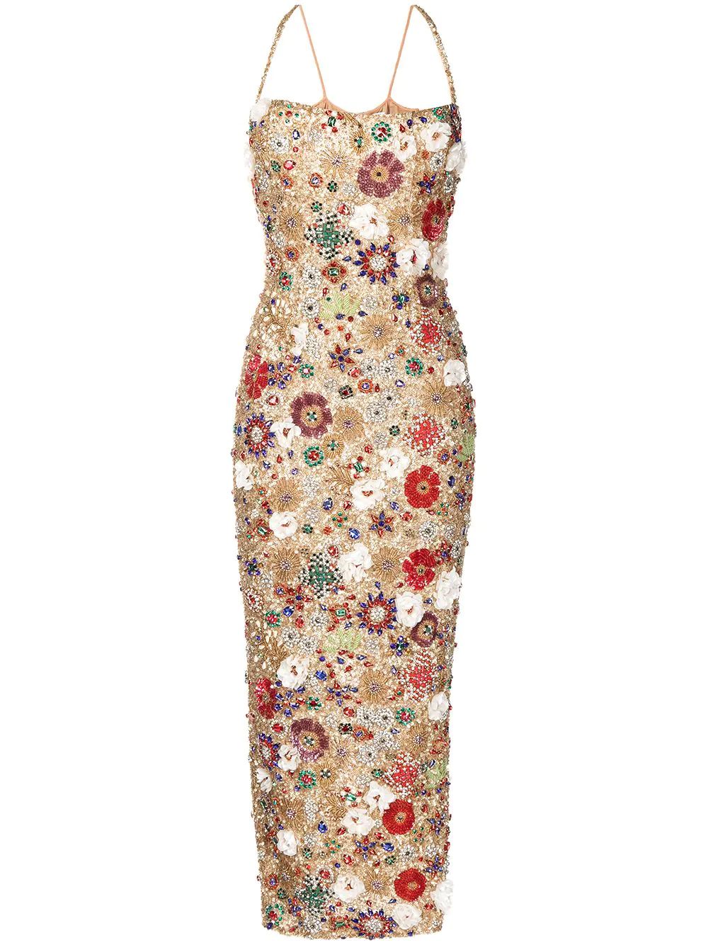 Francesca sequin-embellished gown | Farfetch Global