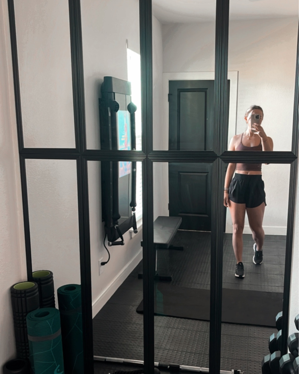 Workout room! 

#LTKfit #LTKhome #LTKshoecrush