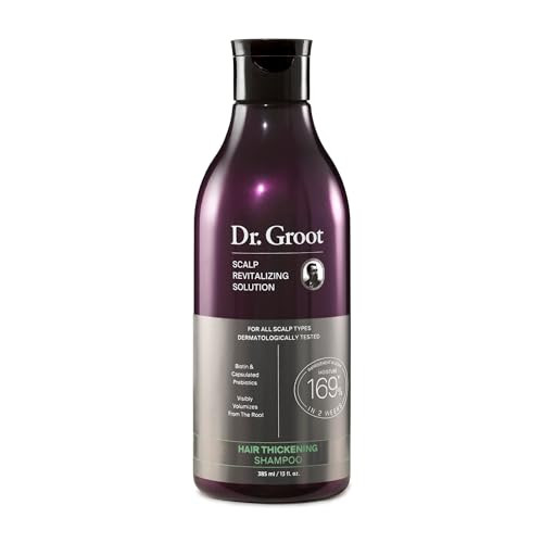 Dr. Groot Hair Thickening Shampoo, with Biotin, Rosemary Oil to help Volumize Thinning, Damaged Hair, Hydrate Hair and Scalp, Biotin Shampoo, Korean Hair Care, Kbeauty Scalp Revitalizing Solution | Amazon (US)