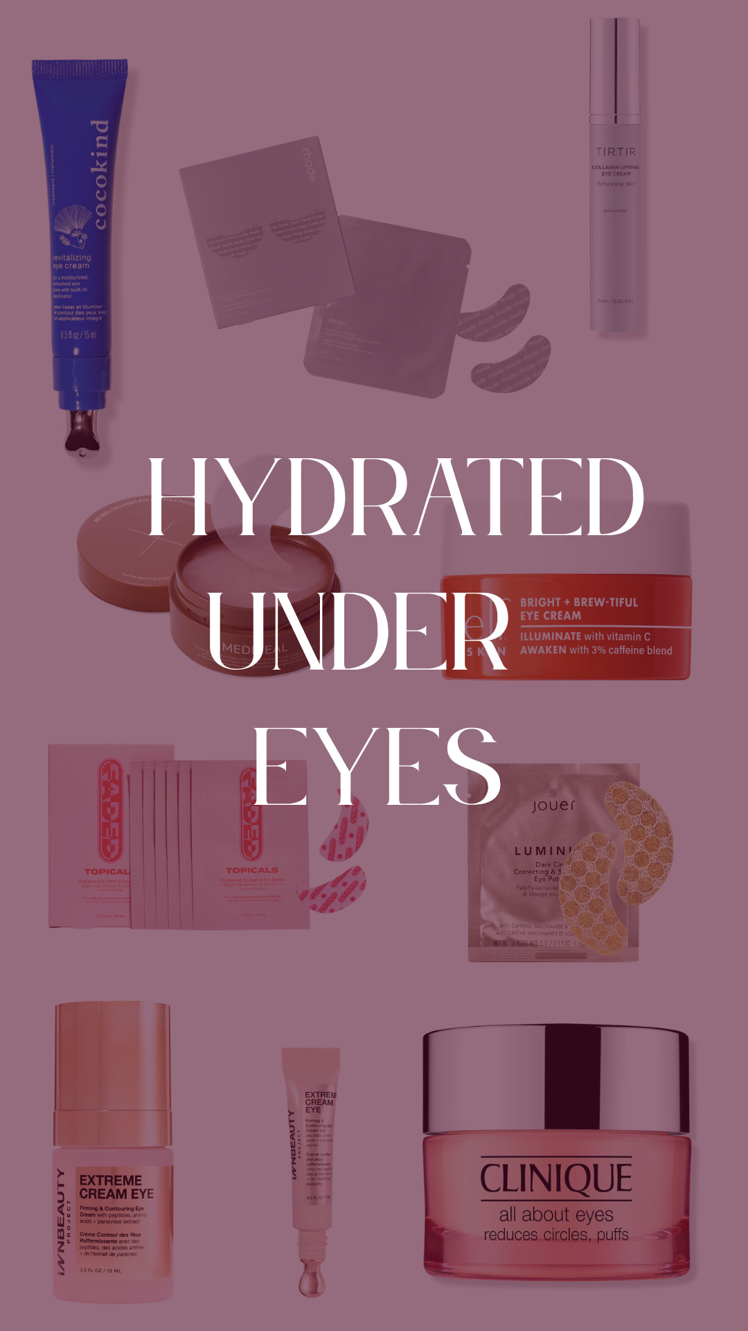 Hydrated under eyes!

makeuo, skincare, beauty, skincare over 40, skincare over 50, eye cream, eye products, eye patches 

 #LTKBeauty