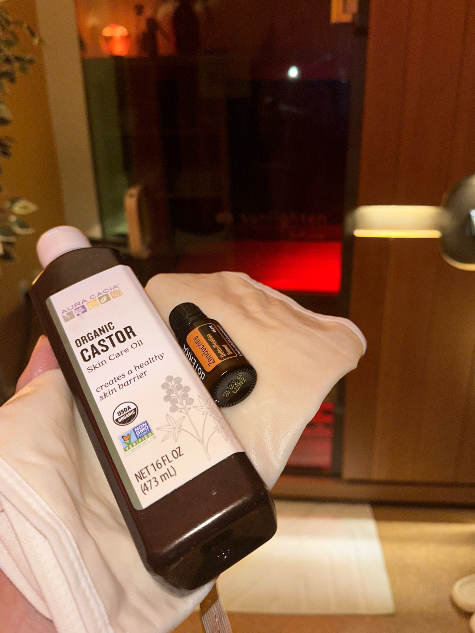 I love adding this #doterra zendocrine essential oil to my castor oil packs! Pro tip: wear it in the sauna!

#LTKFind #LTKhome #LTKfit