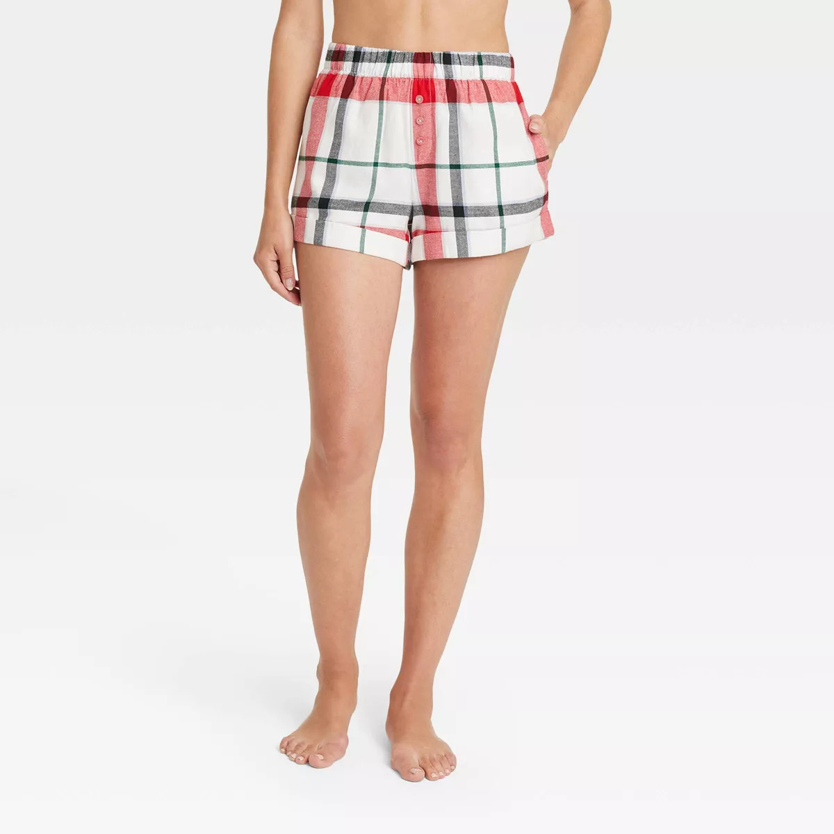 Women's Flannel Pajama Shorts - Stars Above™ | Target