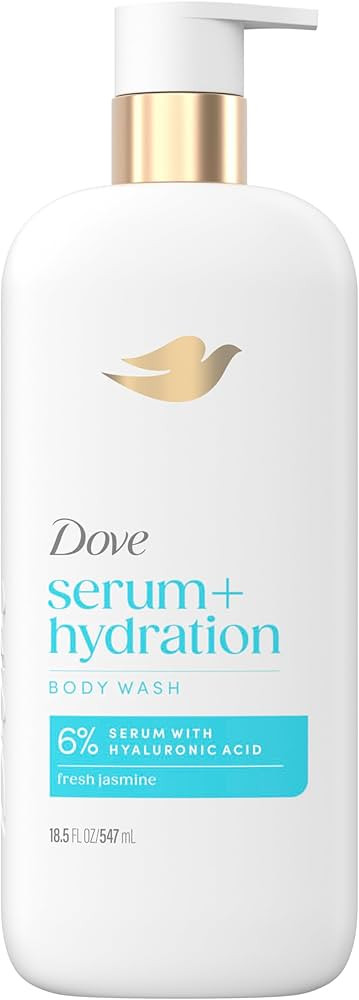 Dove Body Wash Hydration Boost Actively drenches dry skin 6% hydration serum with hyaluronic 18.5... | Amazon (US)