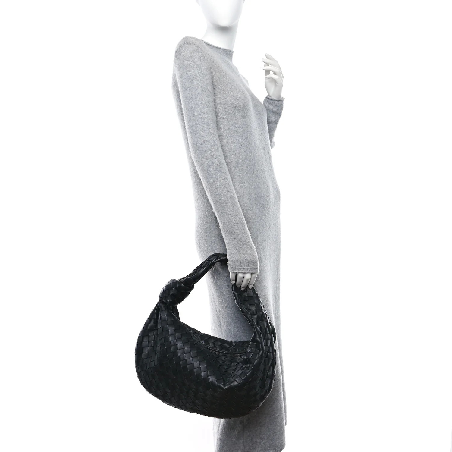 Nappa Intrecciato Small Jodie Black | FASHIONPHILE (US)