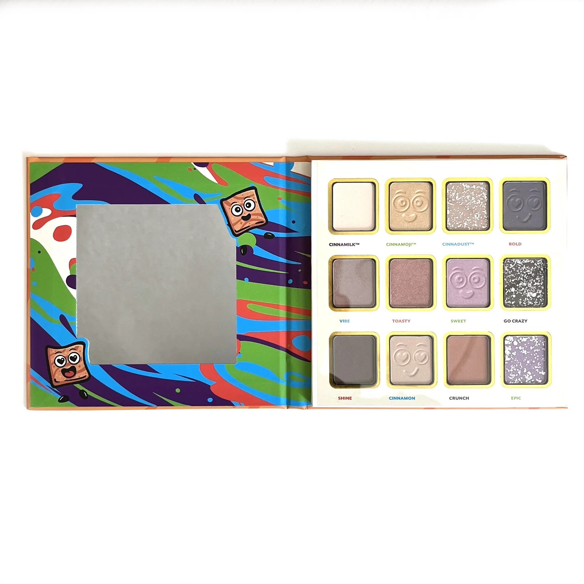 Taste Beauty - Cinnamon Toast Crunch Eyeshadow Pallette;12 Eyeshadow Colors - Reds, browns and ye... | Walmart (US)