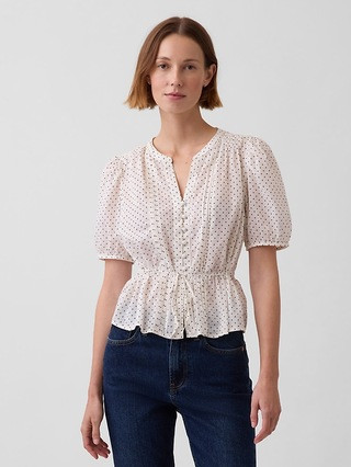 Tie-Waist Top | Gap (US)