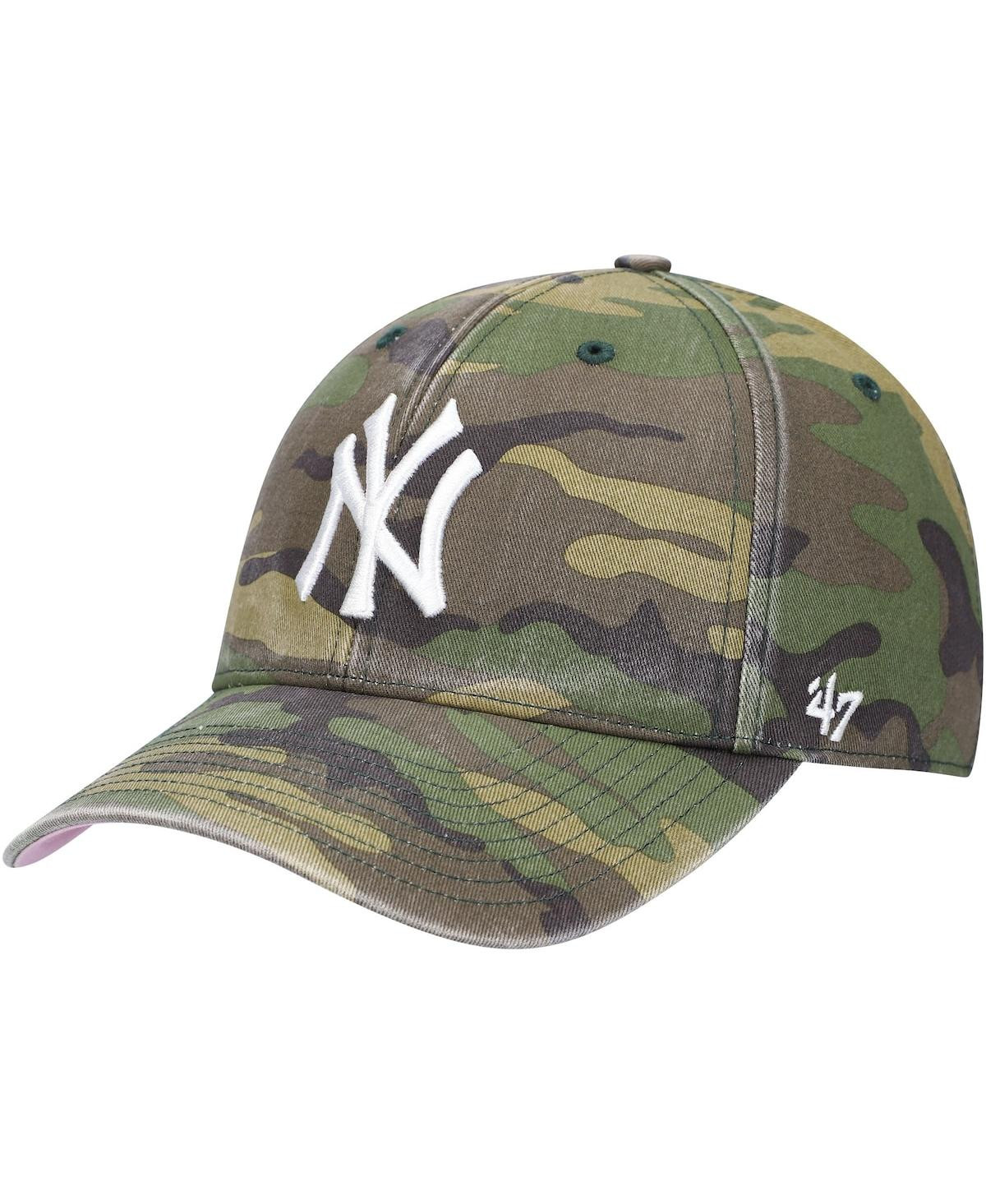 Men's Camo New York Yankees Legend Pink Undervisor Mvp Hat | Macys (US)