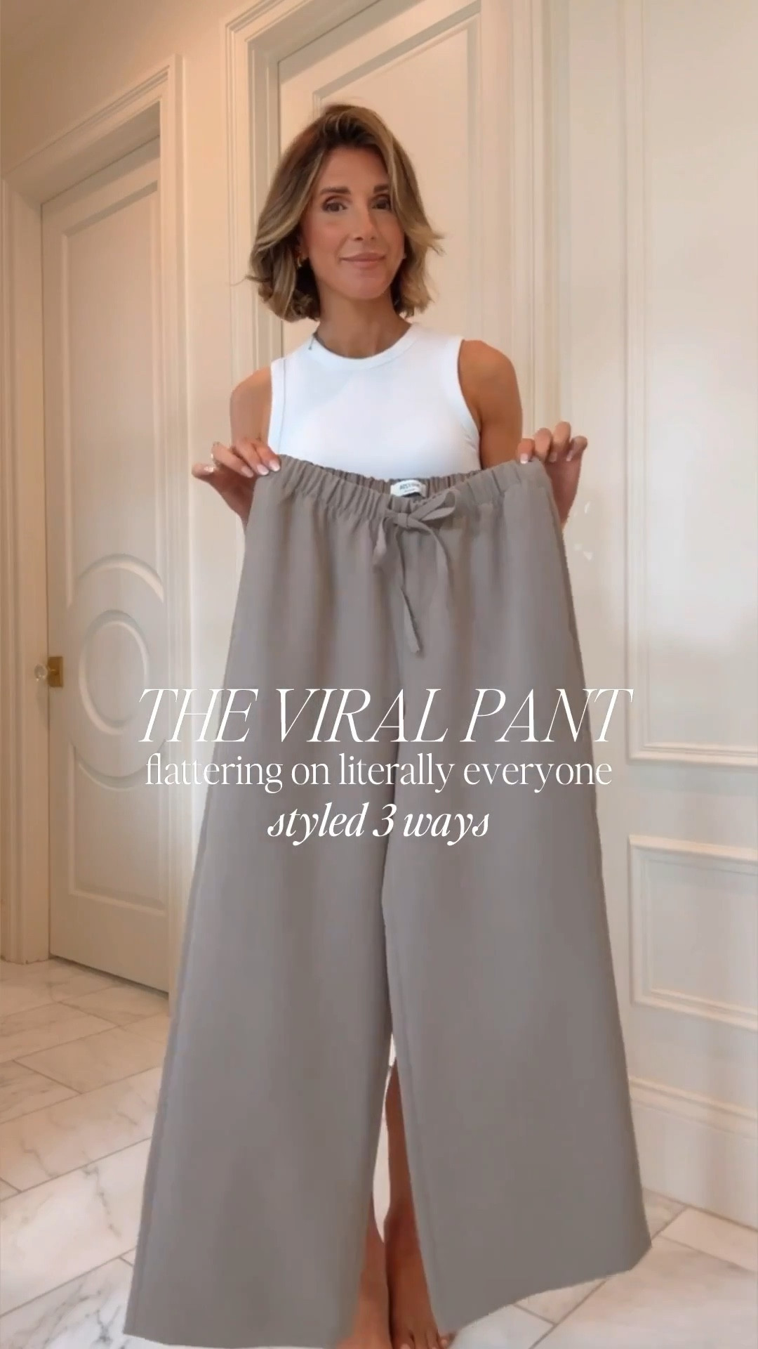 Styling these pants from @Aritzia 3 ways for spring. I'm 5'7 wearing size small and regular length. They fit true to size. 

#LTKSeasonal #LTKootd