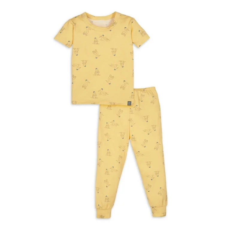 Modern Moments by Gerber Toddler Unisex Super Soft Livaeco Viscose Tight Fitting Pajama Set, Size... | Walmart (US)