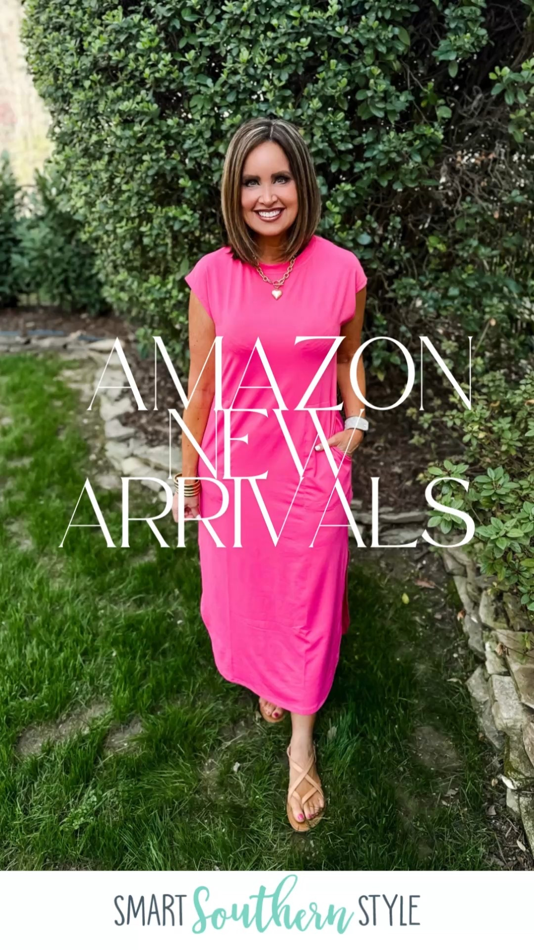 Amazon new arrivals - many include in big spring sale!

Sizing details:
Hot pink & green dresses - small
Wearing a medium in everything else 

#LTKWatchNow #LTKSaleAlert #LTKOver40