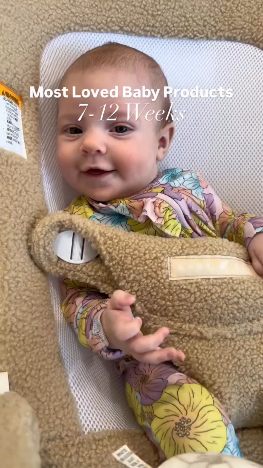 Follow @pollyaroundtown for more! Sharing a roundup of our most used/loved baby items from 7-12 weeks!! 🩷

@fisherprice
@diapergenieofficial
@babyeinstein
@babydelightinc
@freestyle.world diapers
@razbaby
@hatchforbabysleep
@hatchforsleep 
@caraasport

#babyessentials #baby #motherhood #babymusthaves #mostusedbabyproducts