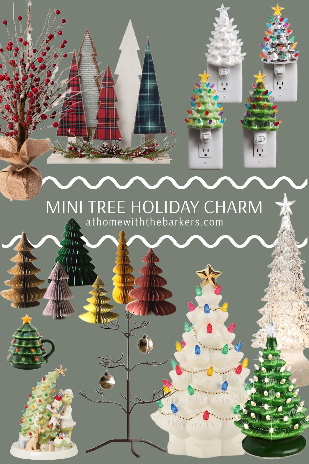 Shop these mini tree @wayfair finds to add holiday cheer to every room in your home. #ad #wayfairpartner #wayfair  

 #LTKHome