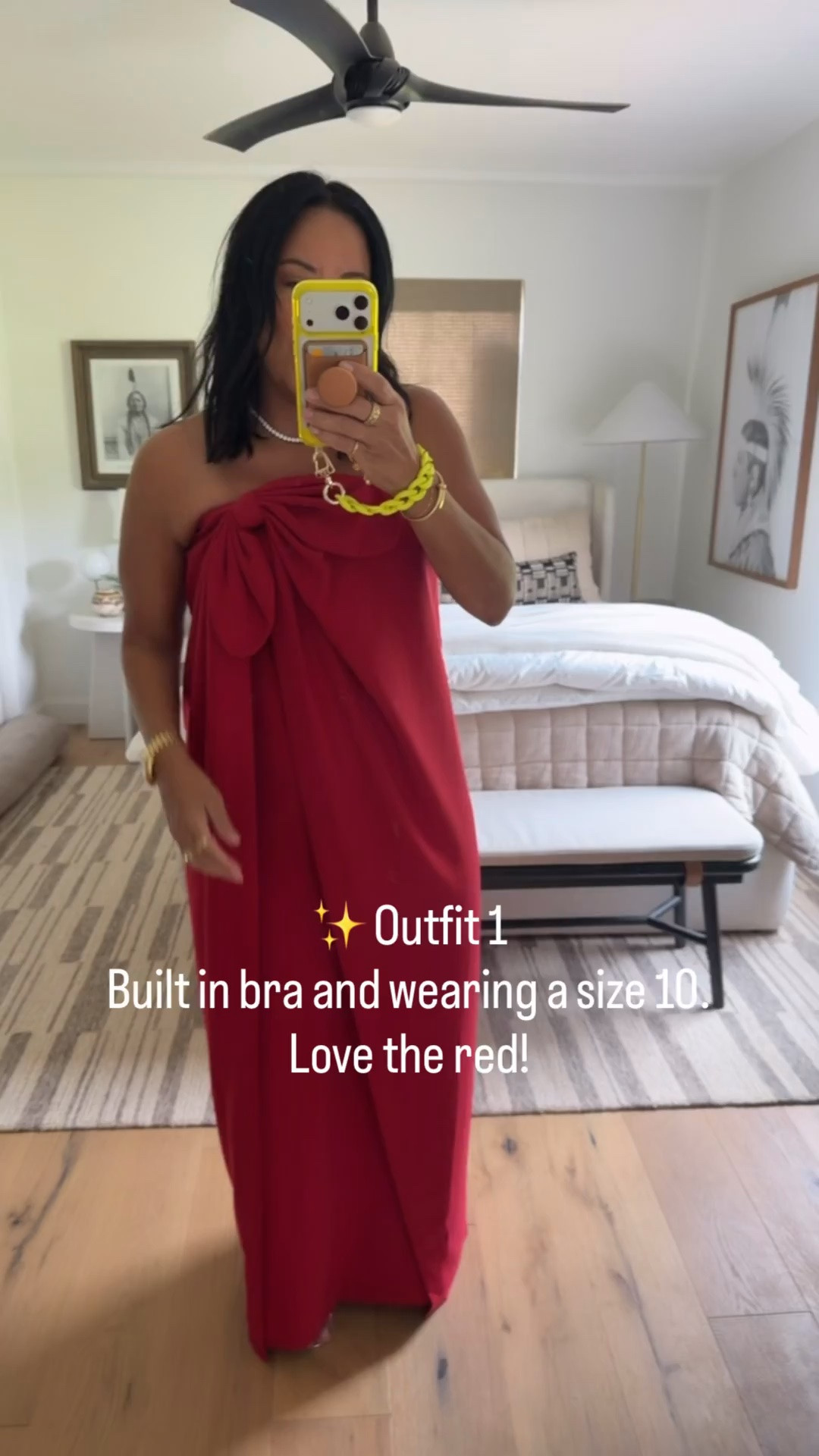 I would definitely size up, especially if you are busty.

#LTKWedding #LTKBeauty #LTKMidsize