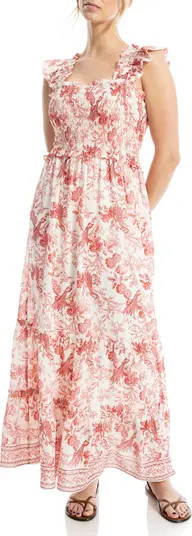 MAX STUDIO Smocked Tiered Maxi Dress | Nordstromrack | Nordstrom Rack