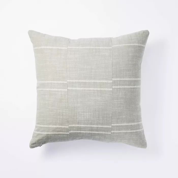 Woven Textured Stripe Pillow - Threshold™ designed with Studio McGee | Target