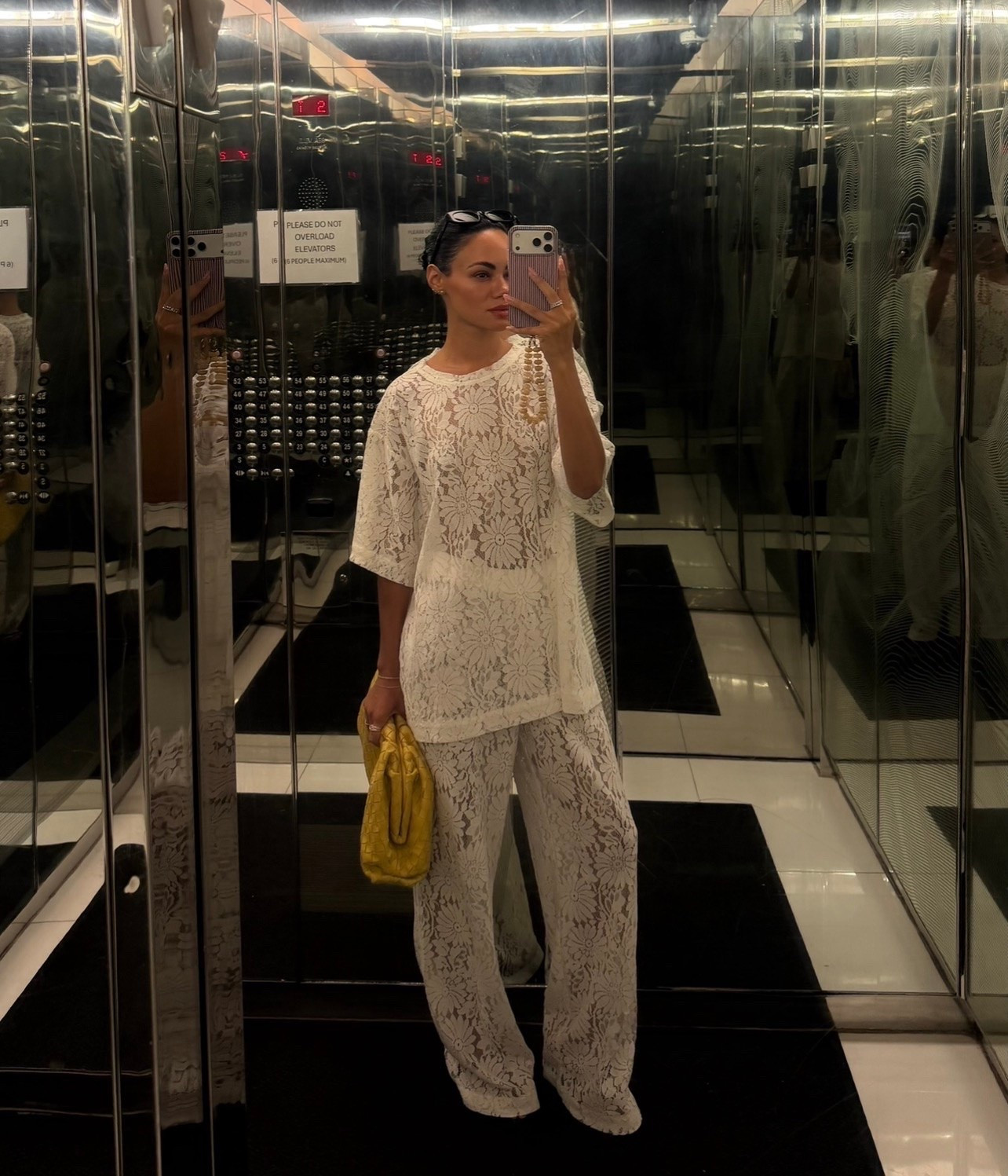DISSH white lace pants & top set | early fall outfit inspo

#LTKdayinmylife #LTKootd #LTKfitnessgoals