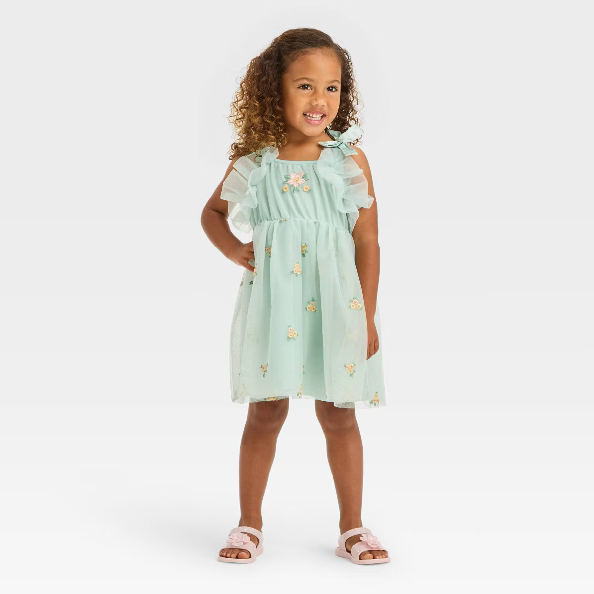 Toddler Girls' Audrey Camille Tutu Dress - Mint Green 2T | Target