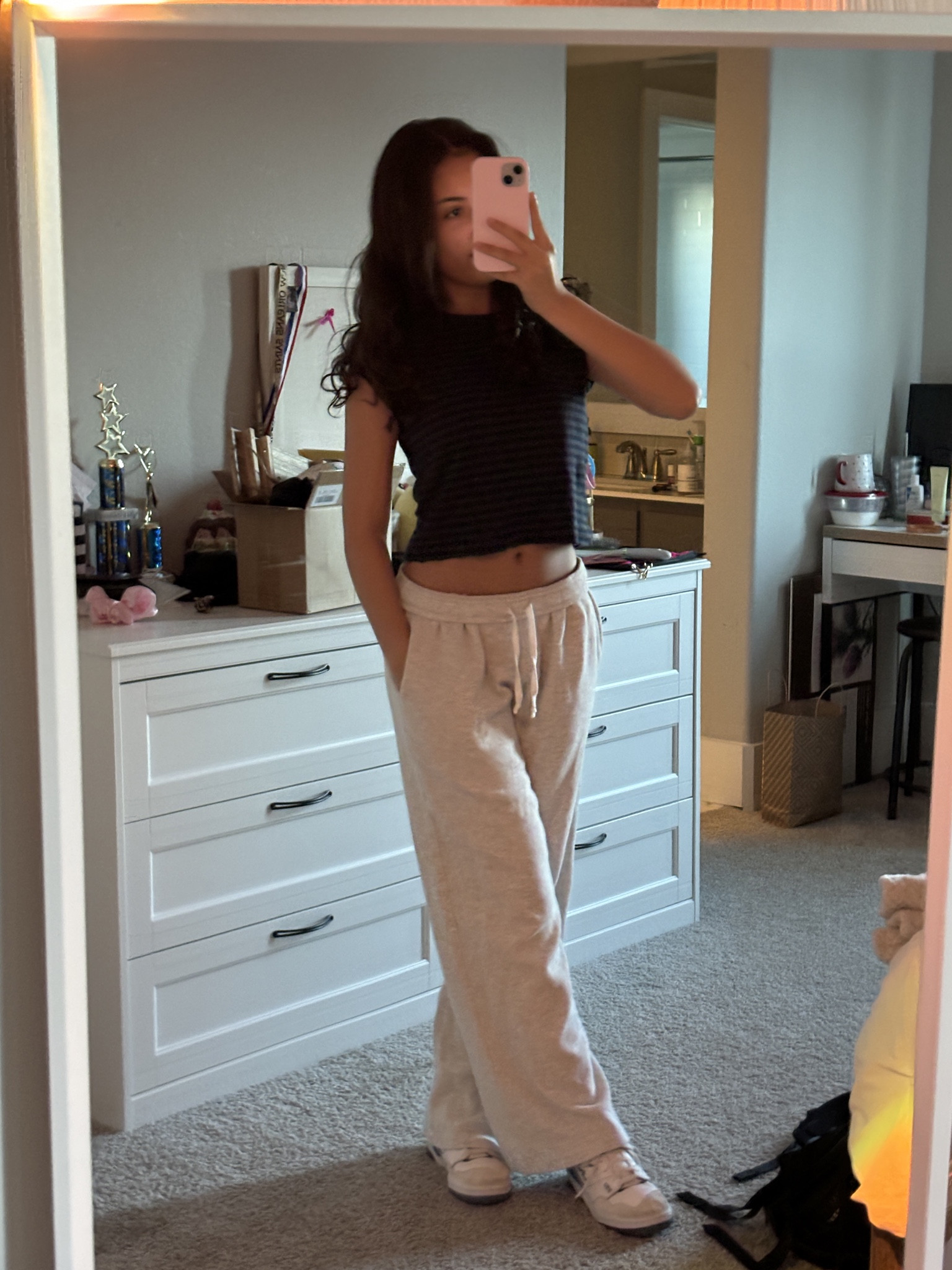 Top is on the brandy website listed as: Hailie stripped top