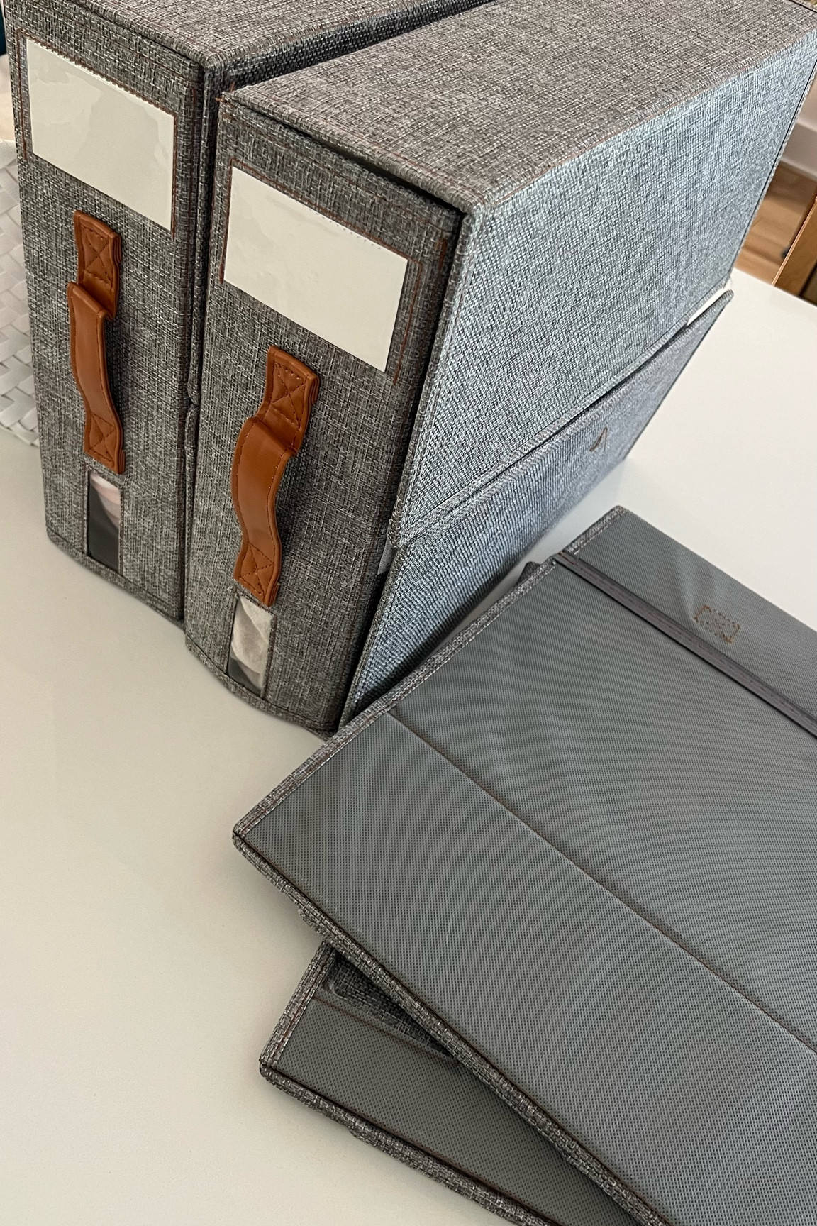 linen storage one of the best purchases I’ve made recently! So much easier to organize! #organize #storage #linen #sheetstorage #linencloset #organization #home #homehack 

#LTKHome #LTKSummerSales #LTKFindsUnder50