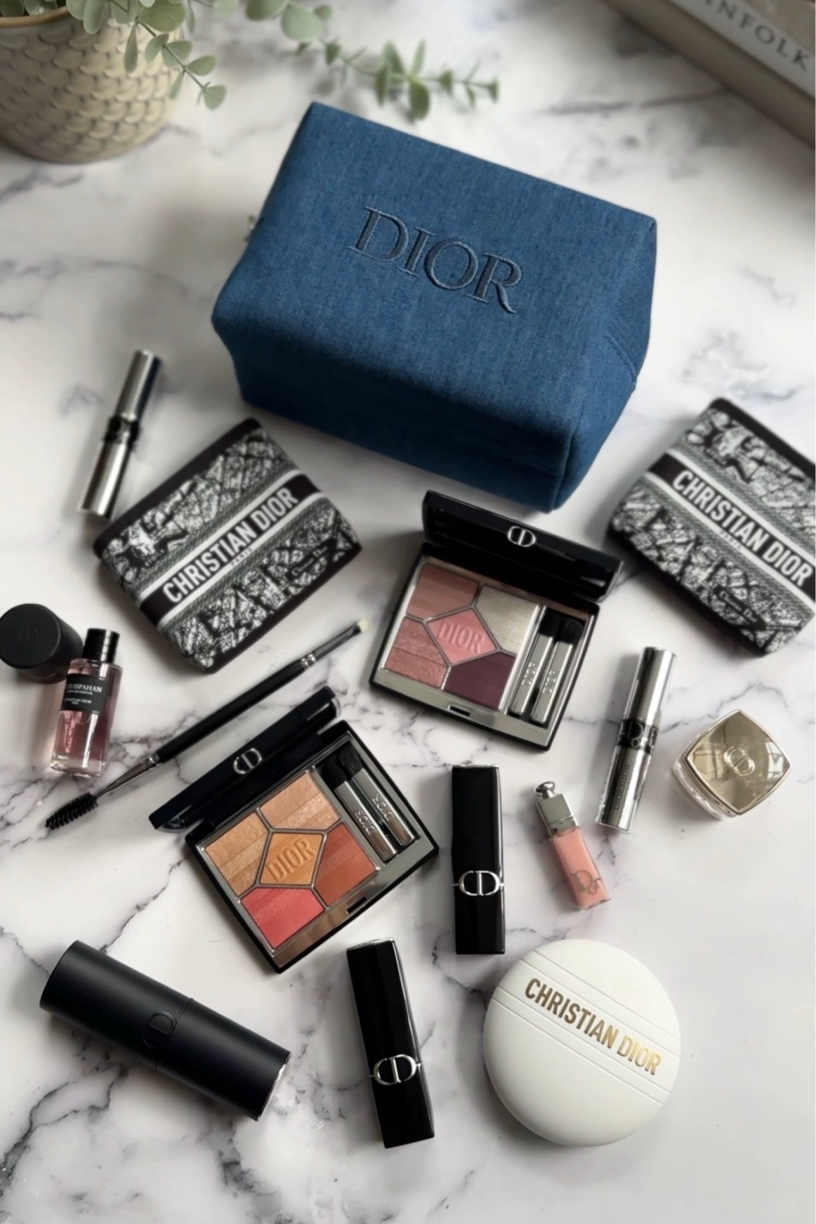 Shop the newest Dior Beauty releases😍 

-The new contour stick is SO creamy and blendable! I love the cool tone of the fair shade!
-The two lipsticks have the most beautiful embossing! I haven’t used them yet but I’m looking forward to trying them out. 
-I love the pouch that comes with the eye shade quads—I will use it an SLG! The quads themselves are gorgeous shades! I love the soft shimmer! 


Below are the promo codes I’ve found that work as of 14 September:

SURPRISE24: gets you a free notebook (min $100)
DIORLOYALTY24: gets you a free Dior mirror (min $100, loyalty members only)
DIORBLOOM: gets you a mini Miss Dior Blooming and a mini lip maximizer (min $125)
LOVEROUGE24: gets you a mirror and lippie (second purchase gift; members only) (min $125)
MISSYOU24: gets you two mini rouge dior lippies (min $125)
DIORCARE24: gets you a 3 piece Care Cleanser kit (bucket bag and two mini samples) (min $150)
JOIN24: gets you the Rouge Dior Balm Mirror Dior show Maxmimizer, and iconic overcurl mascara (min $150)
DIORREFILL: gets you a mini rouge dior lippie mini capture totale, and mini Miss Dior blooming bouquet (min $150)
DIORCART: gets you a mini lip maximizer and diorshow maximizer (min $150)
LITTLEBEAN: gets you a free summer pouch (min $175)
RADIANT24: gets you a 5 piece Masterclass Exclusive Capture Totale Gift set (min $200)
REDISCOVER24: gets you a flat pouch, dior show maximizer, diorshow mascara, and capture totale le serum (min $200)
RADIANT48: gets you a Dior Prestige 2-piece Theatre Icons set (min $275)

*US only. Must be logged into account. 


#LTKSeasonal #LTKBeauty
