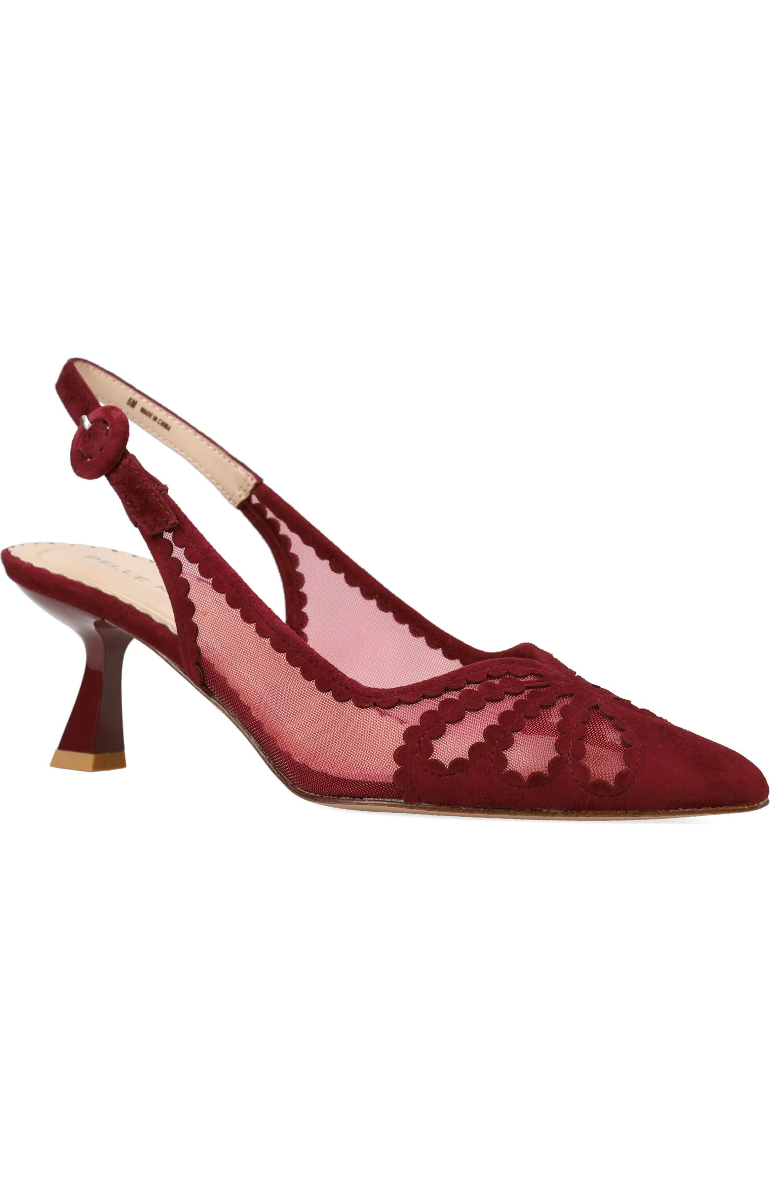 Pelle Moda Jacie Slingback Pointed Toe Pump (Women) | Nordstrom | Nordstrom