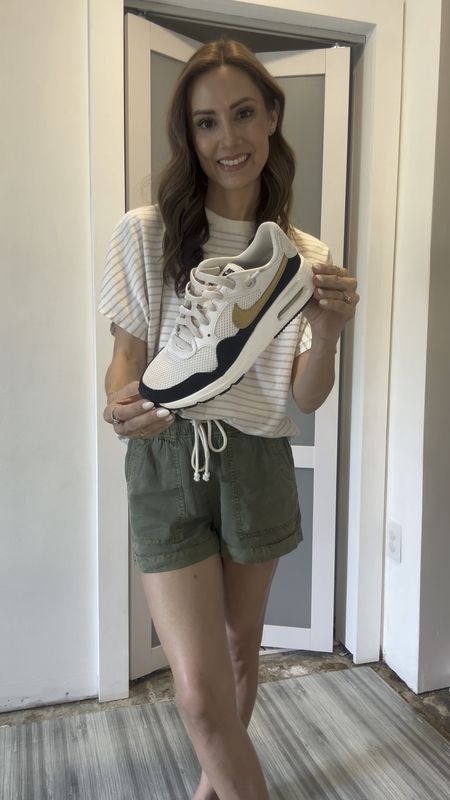 Fave activewear shoes! These Nike air max sc are so comfy and go with anything. I love the black, white, and gold combo! Wanted to show a close up of them. My outfit is sold out but I’ll link similar pieces for inspo! 

#LTKShoeCrush #LTKFindsUnder100 #LTKActive