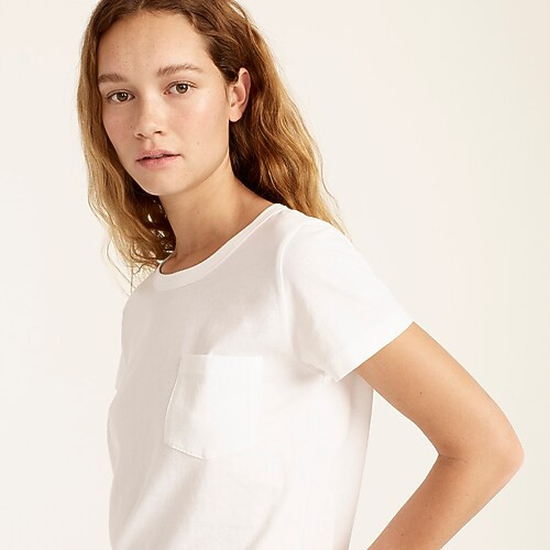 Essential fitted pocket T-shirt | J. Crew US