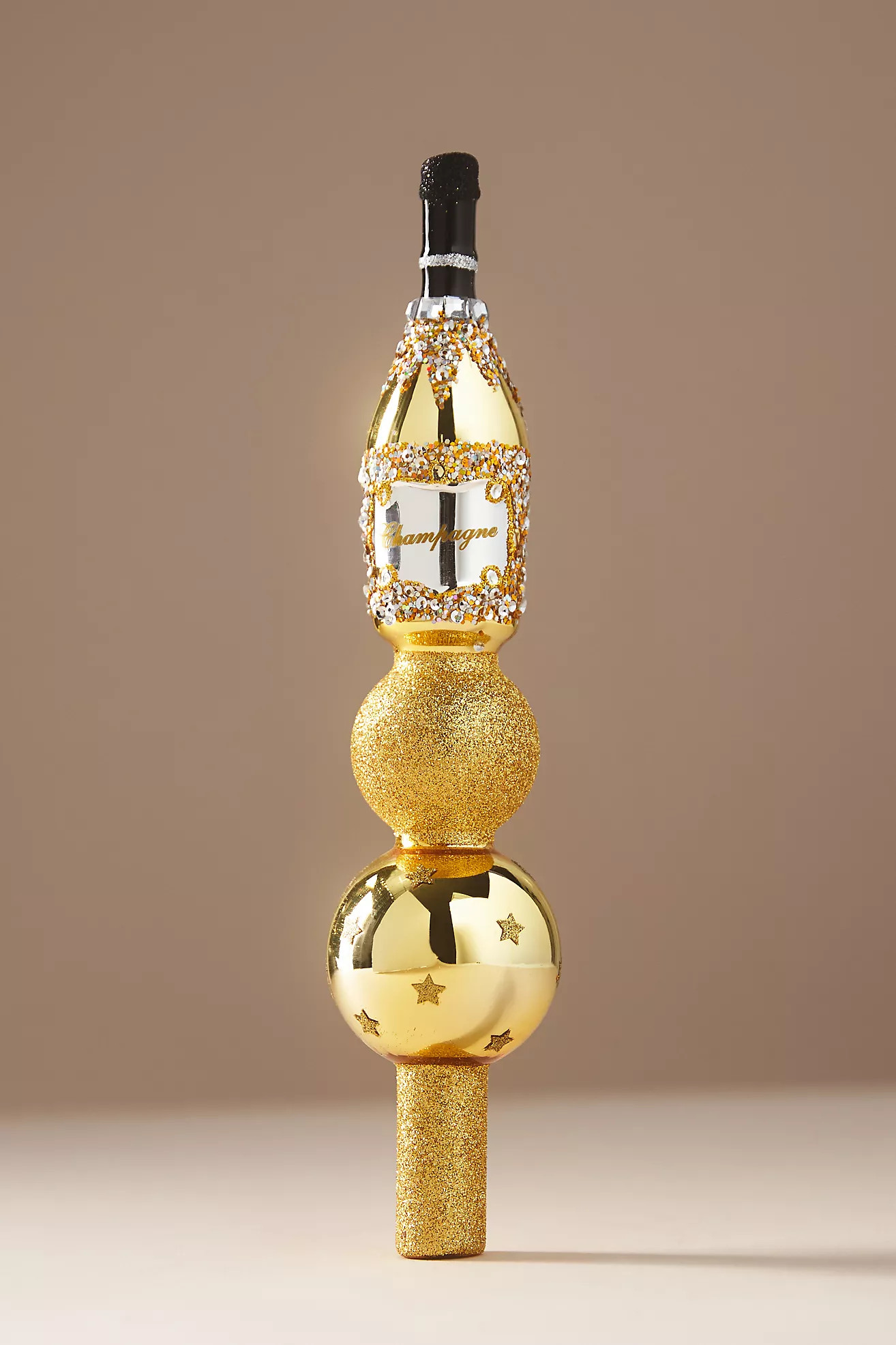 Champagne Glass Tree Topper | Anthropologie (US)