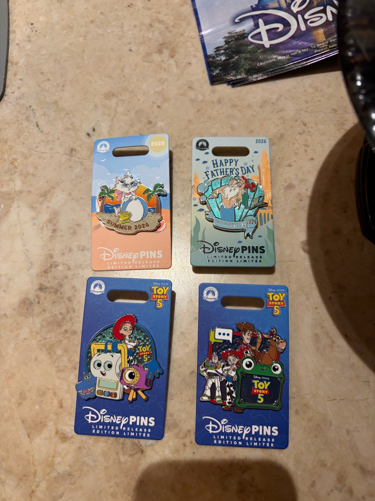 New pins at Disneyland this morning 📌

#LTKTravel