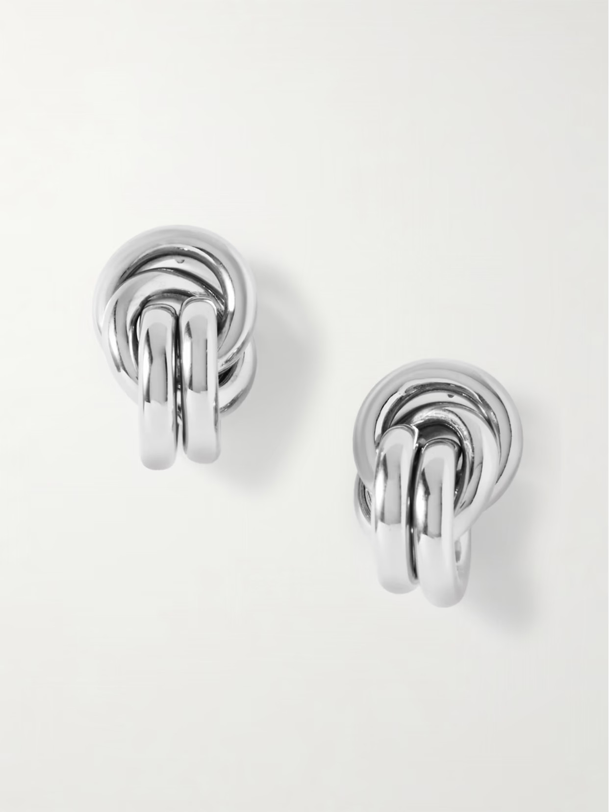 LIÉ STUDIO - The Vera Silver Earrings - One size | NET-A-PORTER (UK & EU)