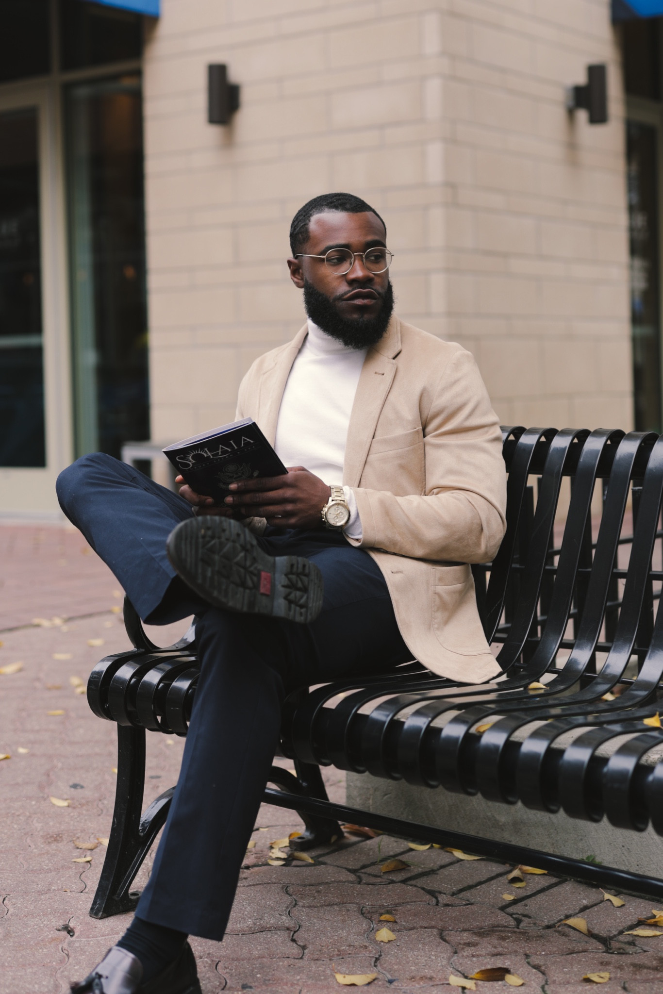 Vogue Gentleman’s Edition

Shop this tailored blazer — a true versatile essential. This piece works just as well dressed up or dressed down, making it an easy win for elevated everyday style.

I styled it with navy trousers, a turtleneck, a gold watch, and tassel loafers for a clean, refined finish.

How would you style this look?
Rate it 1–10 in the comments 👇🏾

#LTKmens #LTKshoecrush #MensStyle #ClassicMenswear #ModernGentleman

#LTKSeasonal