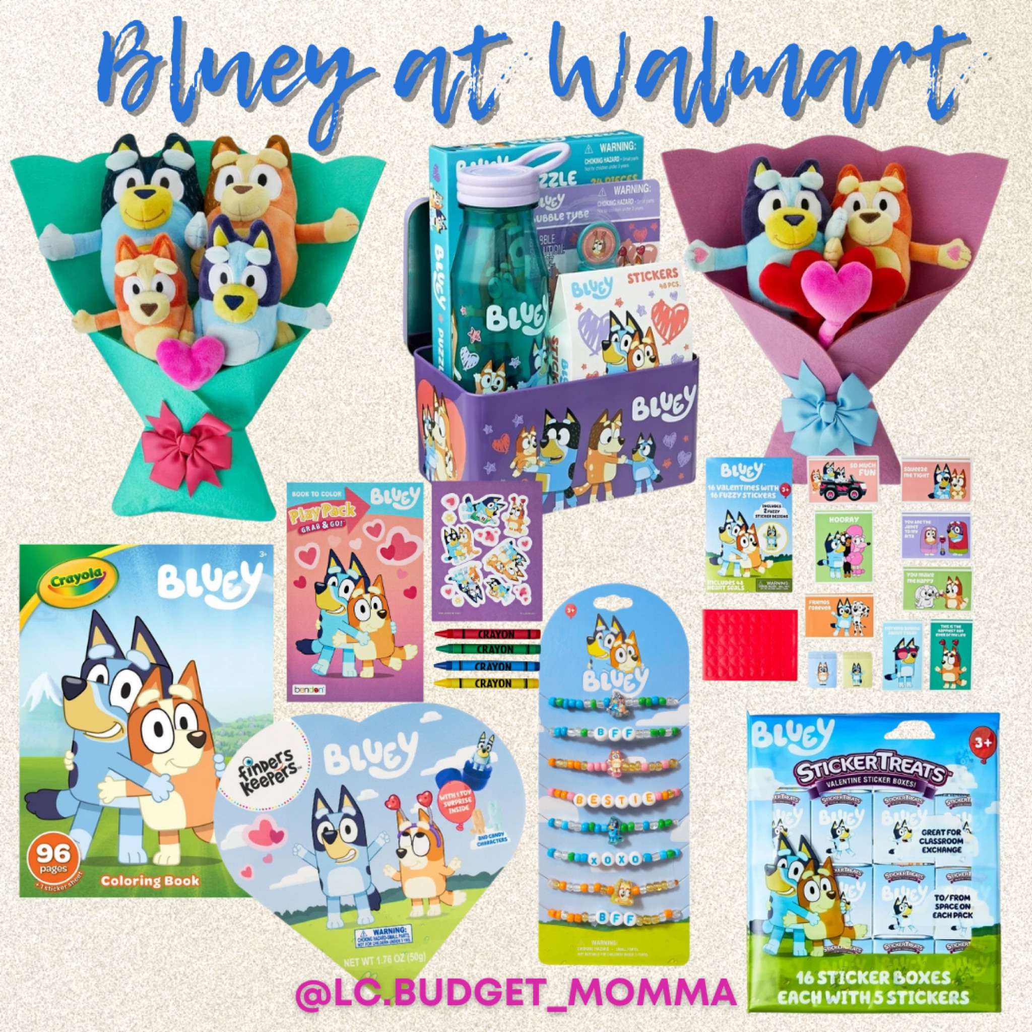 Bluey at Walmart! Sharing VDAY goodies + More! All available online Right now 🩵

#bluey #toddler #toddlergirl #toddlerboy #blueyandbingo #walmart #vday #valentines #valentinesday 

#LTKGiftGuide #LTKSeasonal #LTKKids