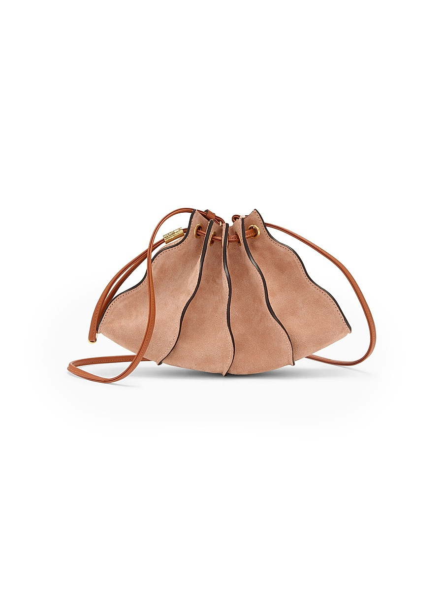 Women's Adria Small Suede Crossbody Bag - Sienna | Saks Fifth Avenue