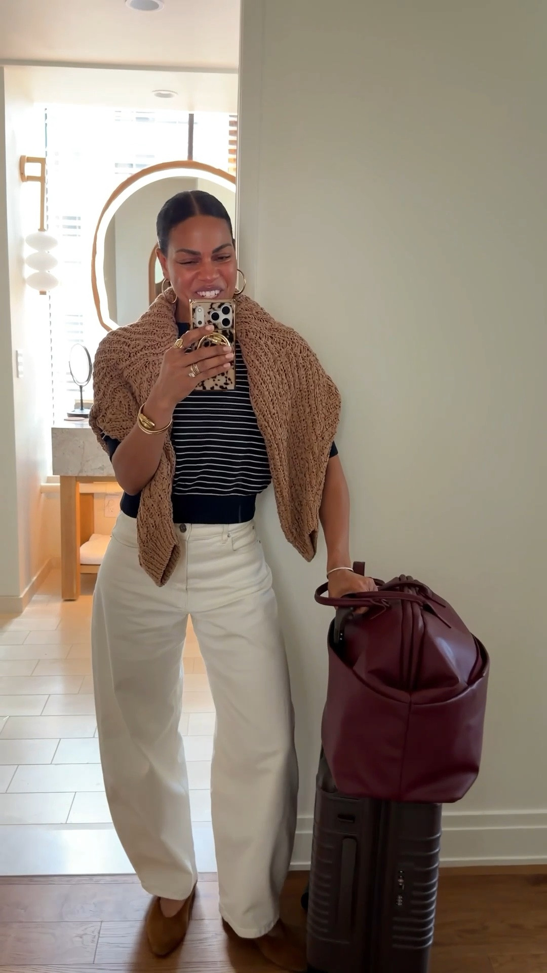 My travel outfit plus everything in my airplane bag!

#LTKOver40 #LTKootd #LTKTravel