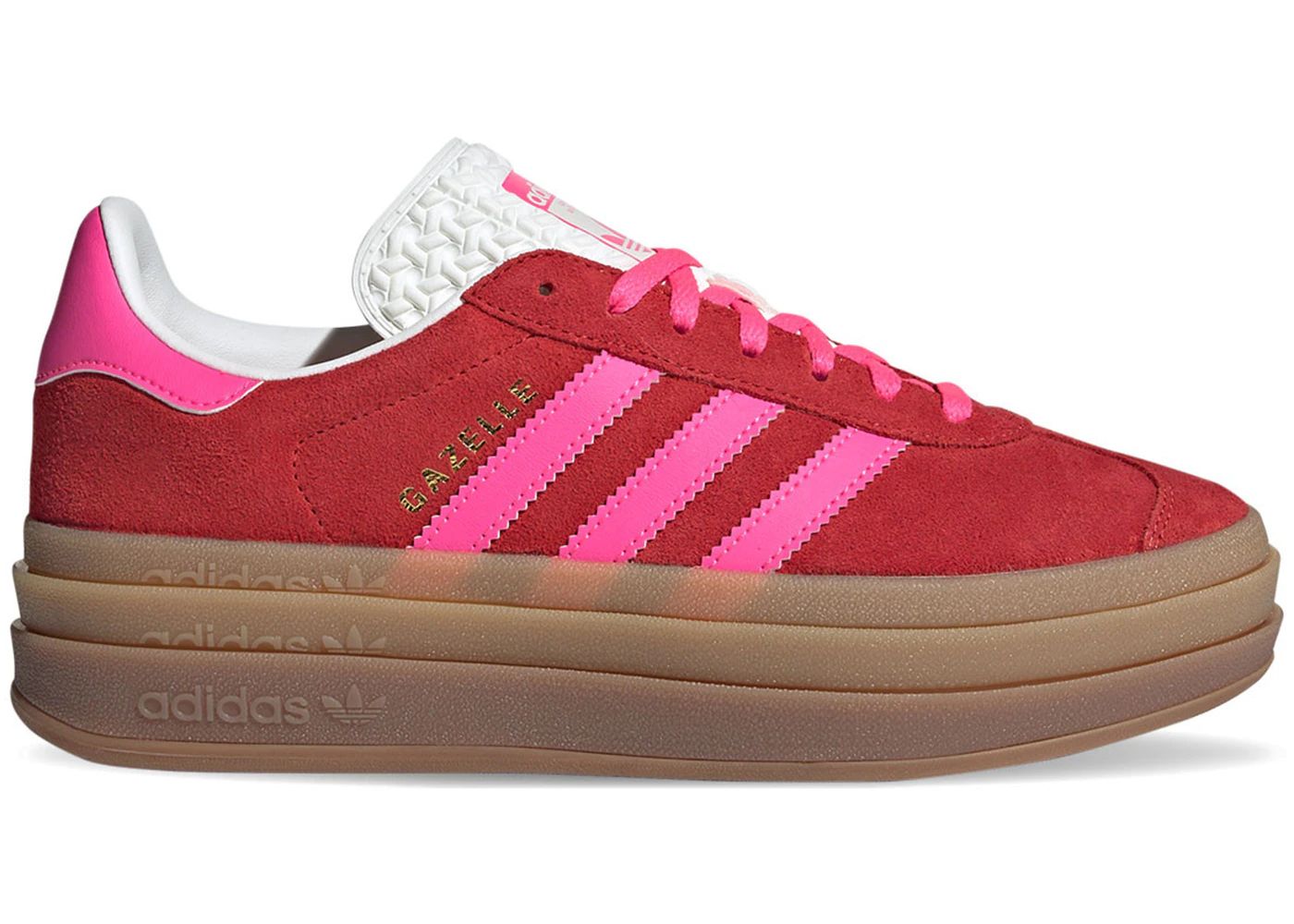 adidas Gazelle BoldCollegiate Red Lucid Pink (Women's) | StockX