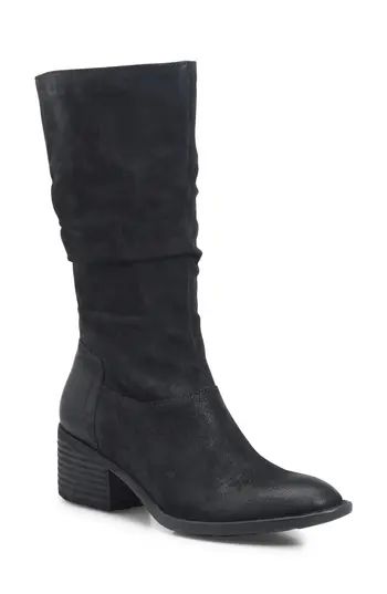 Women's B?rn Peavy Slouch Boot, Size 8.5 M - Black | Nordstrom