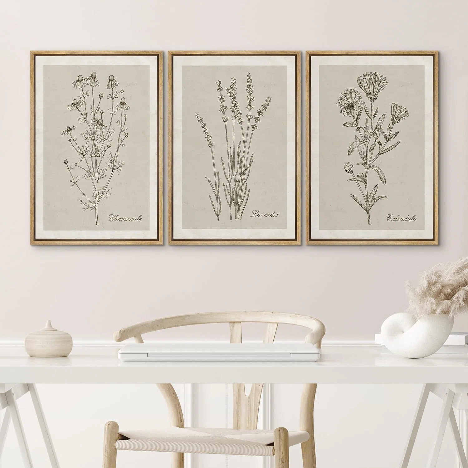 Minimal Botanical 3 - Pieces | Wayfair North America