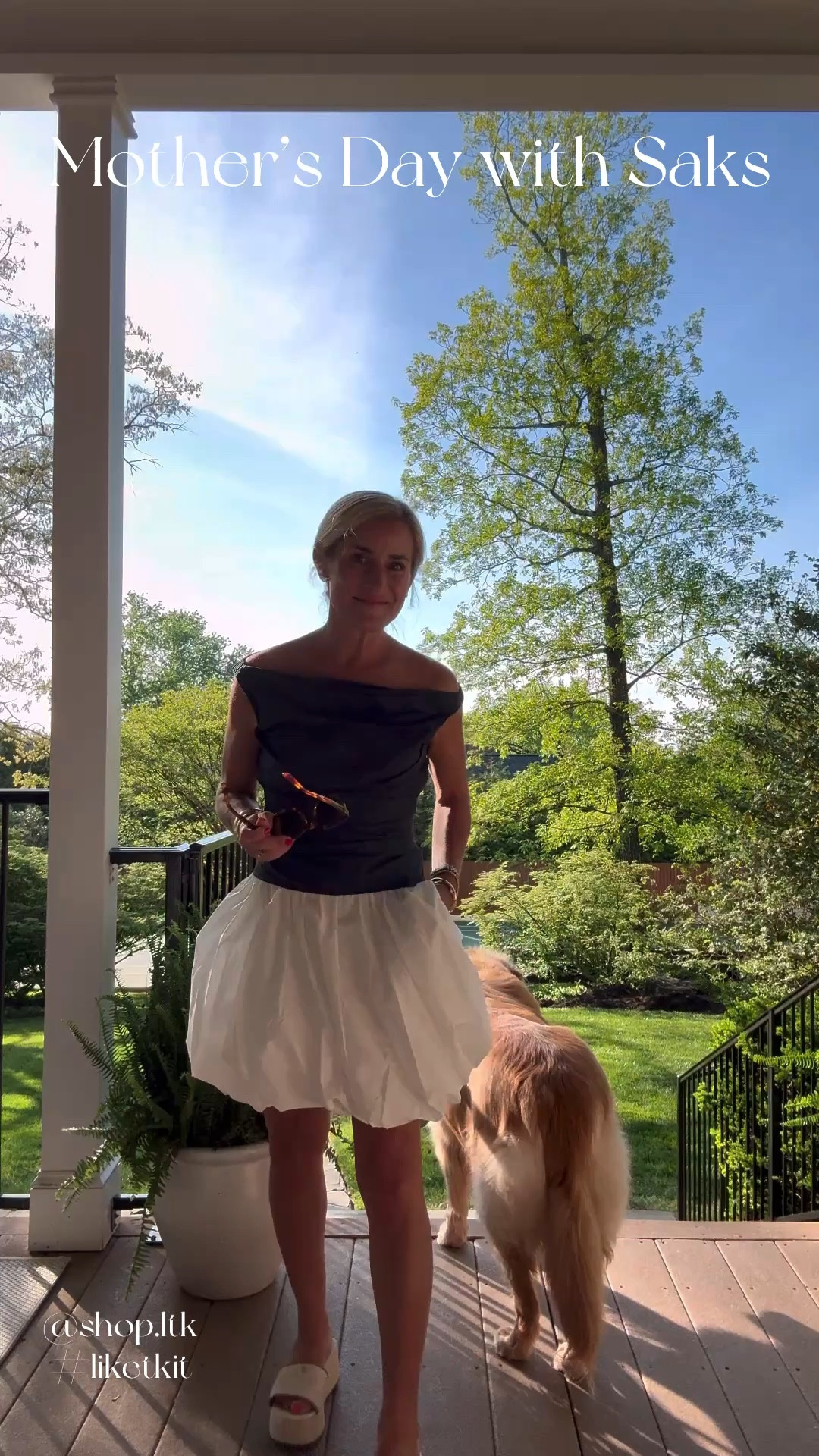 Mother’s Day chic with Saks!
@saks #sakspartner #saks

#LTKmomlife #LTKMothersDay #LTKOver40
