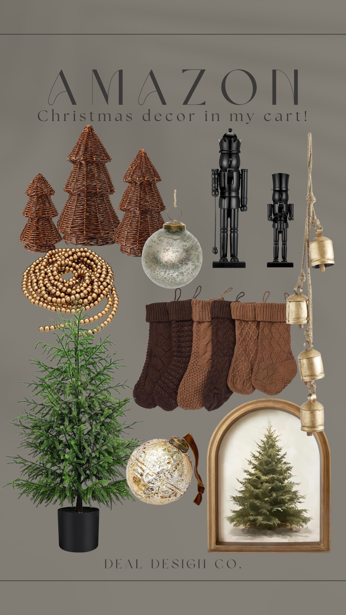 Amazon Christmas Neutral Decor that currently in my shopping cart!

Find more content on Instagram @dealdesignco for more sources and daily finds from crate & barrel, CB2, Amber Lewis, Loloi, west elm, pottery barn, rejuvenation, William & Sonoma, amazon, shady lady tree, interior design, home decor, studio mcgee x target, bedroom furniture, living room, bedroom, bedroom styling, restoration hardware, end table, side table, framed art, vintage art, wall decor, area rugs, runners, vintage rug, target finds, sale alert, tj maxx, Marshall’s, home goods, table lamps, threshold, target, wayfair finds, Turkish pillow, Turkish rug, sofa, couch, dining room, high end look for less, kirkland’s, Ballard designs, wayfair, high end look for less, studio mcgee, mcgee and co, target, world market, sofas, loveseat, bench, magnolia, joanna gaines, pillows, pb, pottery barn, nightstand, throw blanket, target, joanna gaines, hearth & hand, floor lamp, world market, faux olive tree, throw pillow, lumbar pillows, arch mirror, brass mirror, floor mirror, designer dupe, counter stools, barstools, coffee table, nightstands, console table, sofa table, dining table, dining chairs, arm chairs, dresser, chest of drawers, Kathy kuo, LuLu and Georgia, Christmas decor, Xmas decorations, holiday, Christmas Eve, NYE, organic, modern, earthy, moody, faux plants, arm chair, wood constole table, nightstand, cabinet, burlwood, candlesticks, slipcover ottoman, floral throw pillow, framed art, home decor, woven basket 

#LTKSeasonal #LTKHome #LTKFindsUnder100