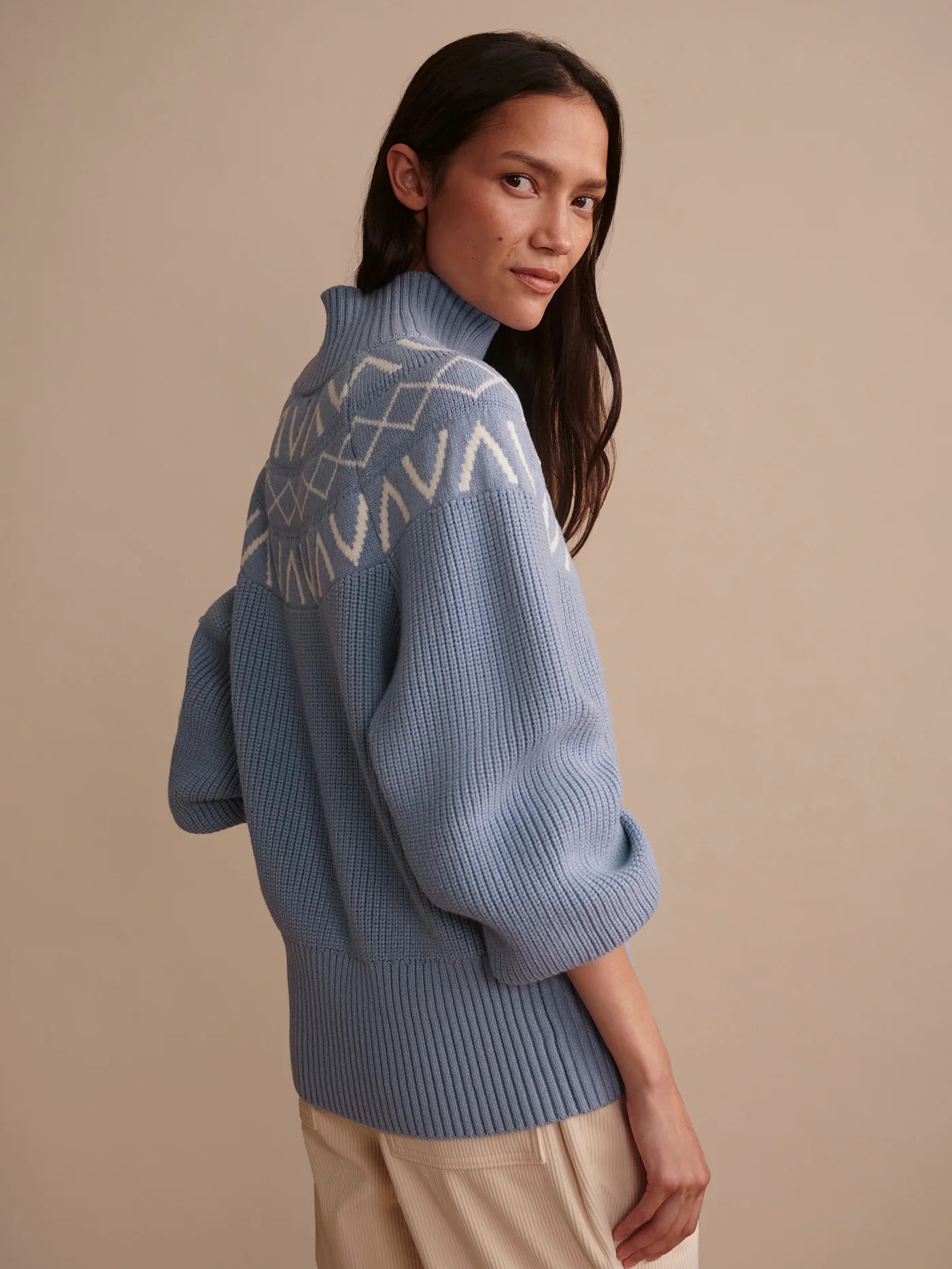 Marcie Fairisle Yoke Knit | VARLEY UK | Varley UK