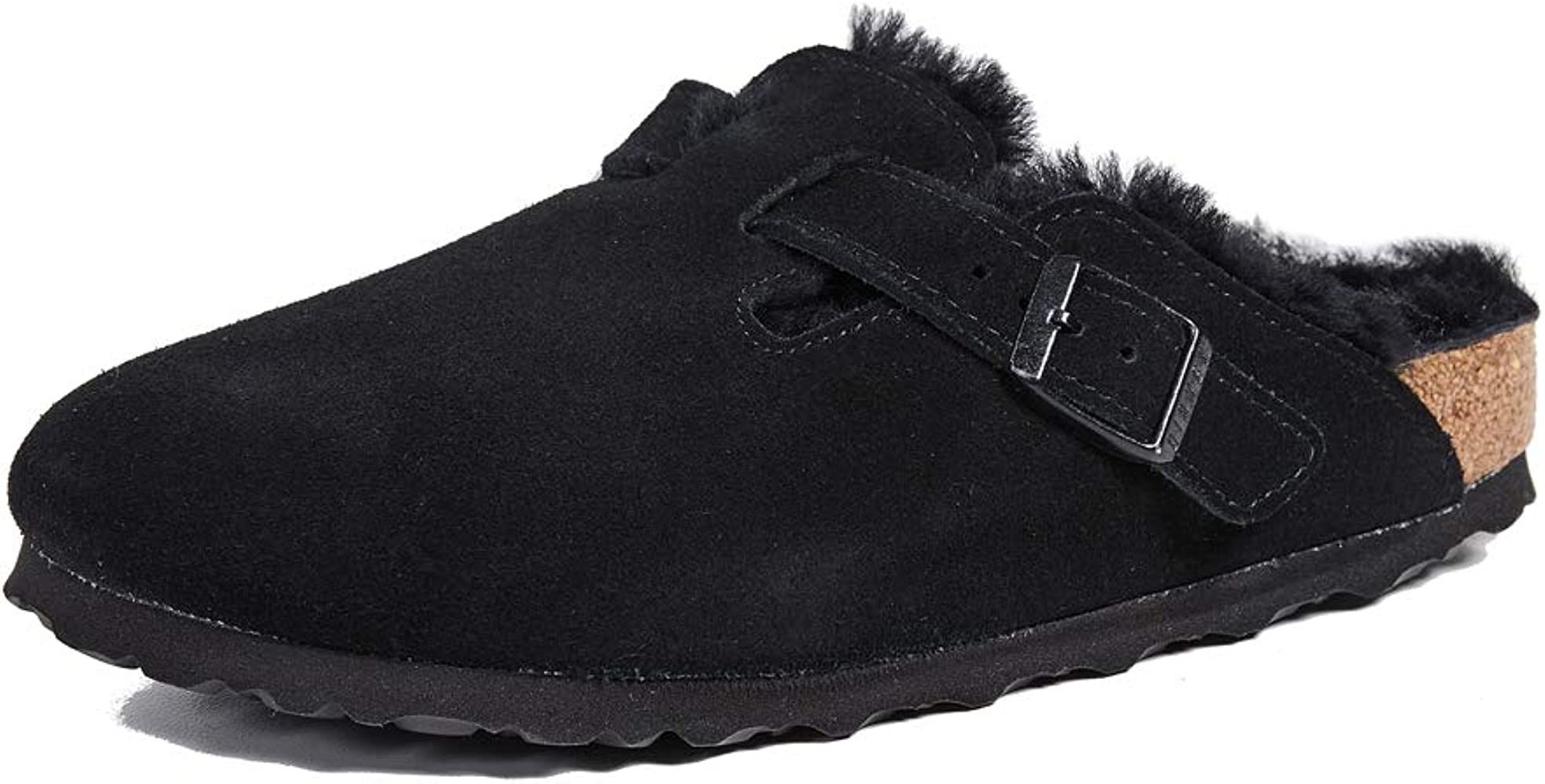 Birkenstock Women's Boston Shearling Clogs | Amazon (US)