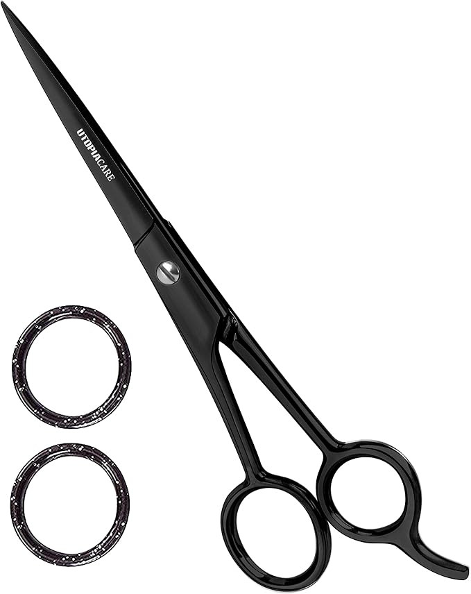 Utopia Care Hair Cutting and Hairdressing Scissors 6.5 Inch, Premium Stainless Steel shears with ... | Amazon (US)