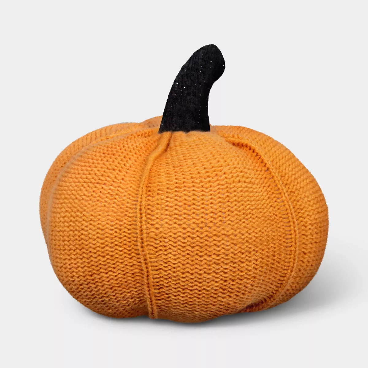 Pumpkin Shaped Knit Throw Pillow Orange - Hyde and EEK! Boutique™ | Target