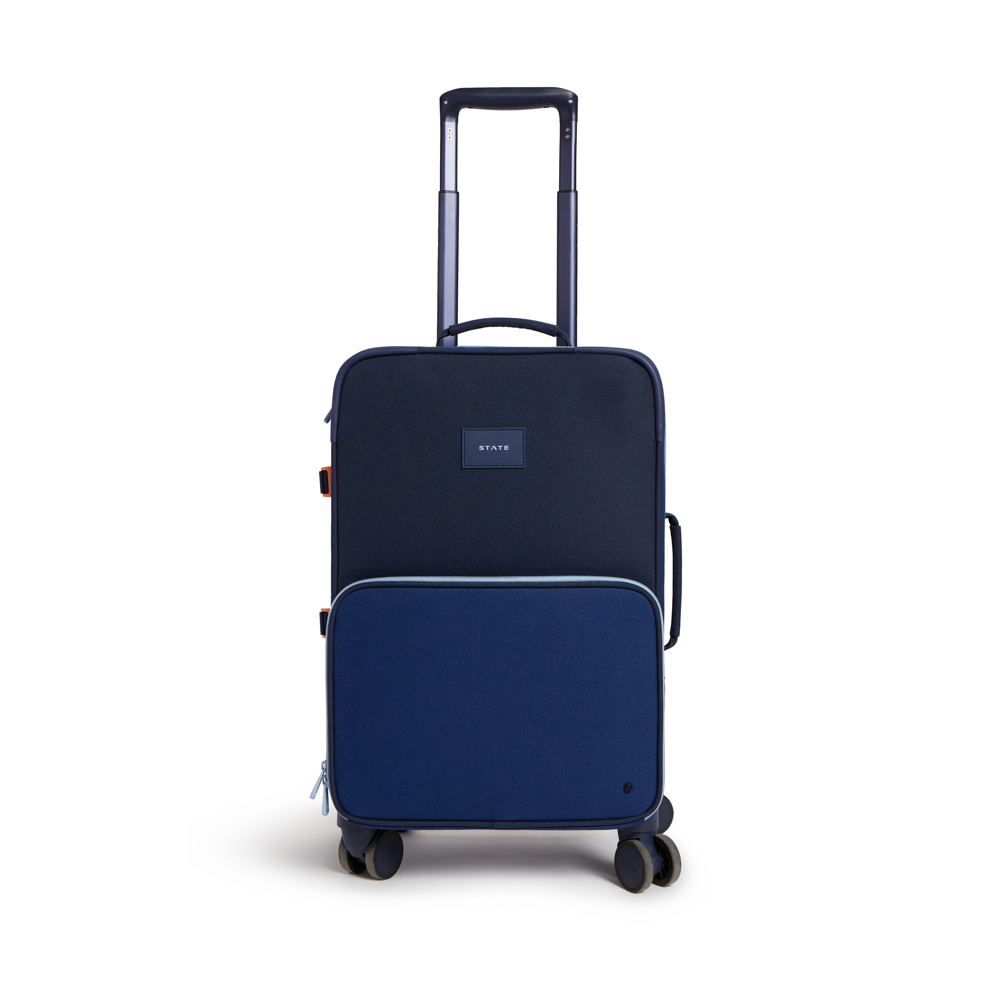 STATE Bags | Logan Suitcase Polyester Canvas Navy | STATE Bags
