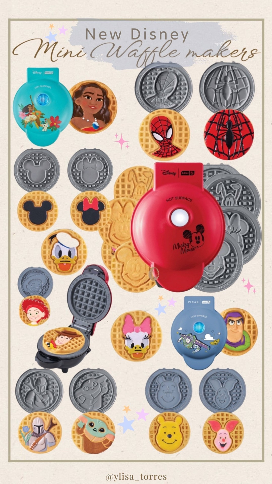 New Disney mini waffle makers! A few of them are on clearance 

#LTKmomlife