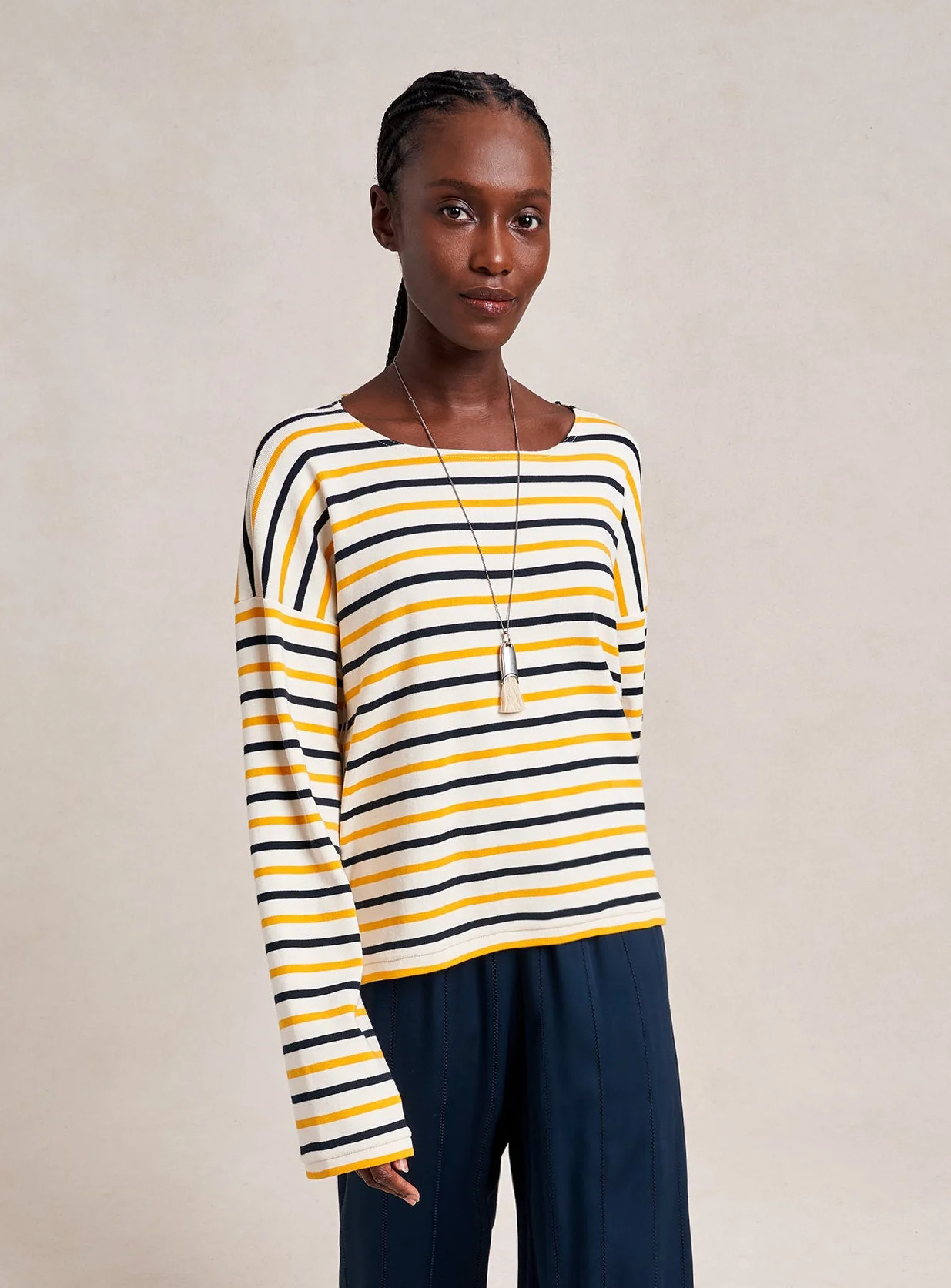 Long Sleeve Breton Tee | La Ligne