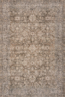Brown Westfield Antiqued Jute-Blend 6' 7"" x 9' rug | Rugs USA